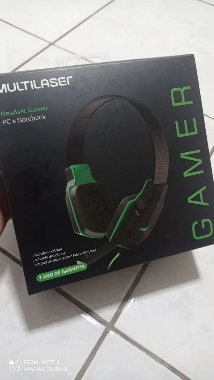 Headset Gamer Multilaser PC e Notebook64220037361921120
