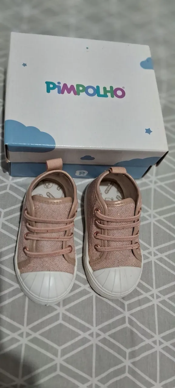 Tênis Bebê Pimpolho Rosa