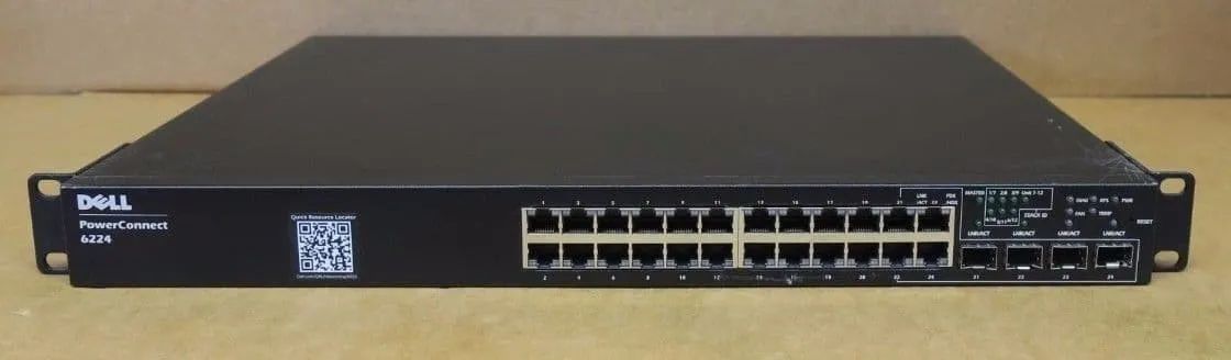 Switch Dell PowerConnect 6224 24-Port Gigabit Ethernet 4 Comb