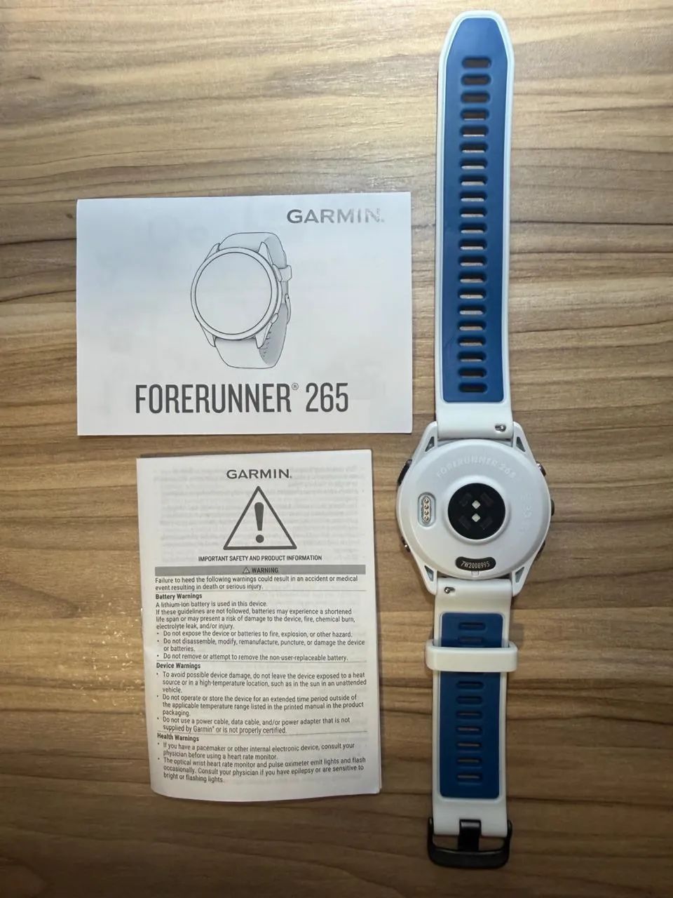Relógio Monitor Cardíaco Garmin Forerunner 265 Amoled Branco  - Foto 4