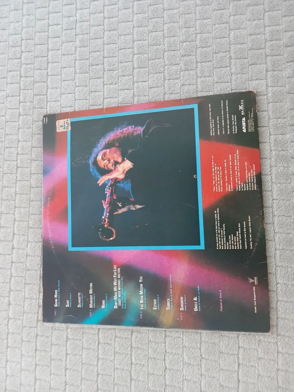 Disco vinil  Kenny G (live) - Foto 3