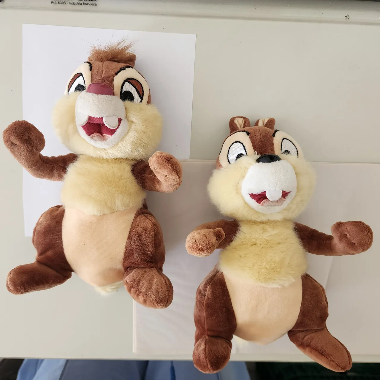 Par Pelúcias Chip e Dale - Disney (Tico e Teco)