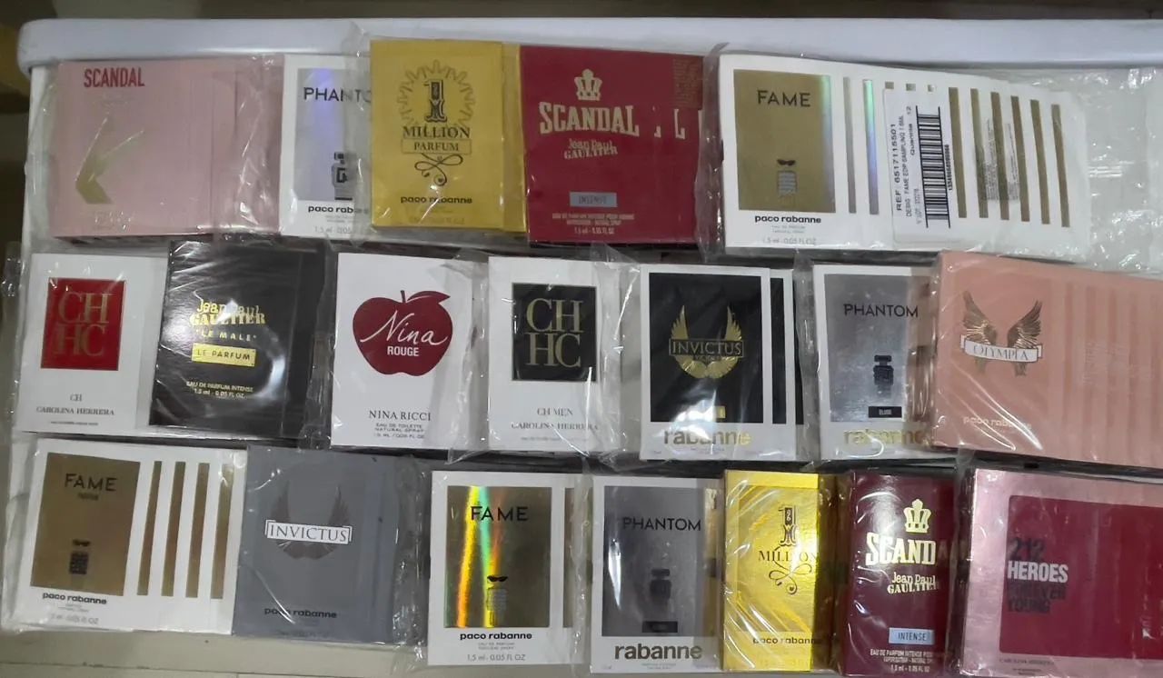 Amostras de Perfume 212 VIP Men NYC e Phantom Paco Rabanne - Foto 2
