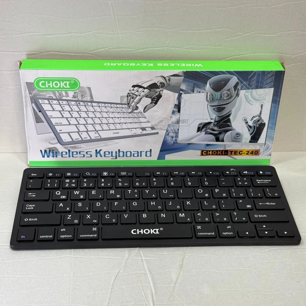 Teclado bluetooth sem fio 