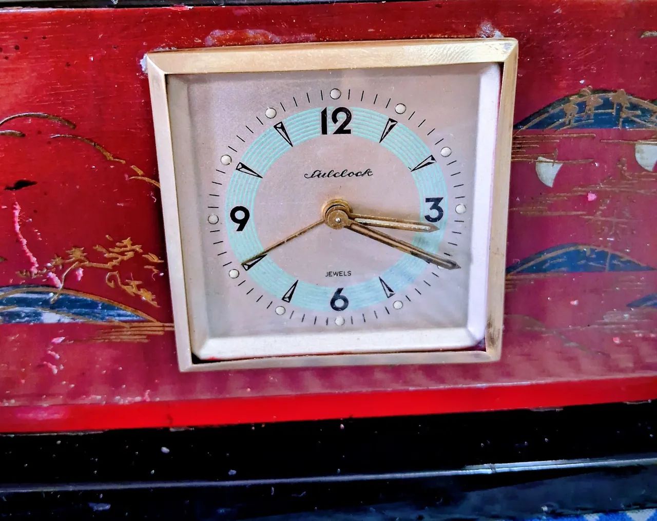 Rel ógio antigo a corda Sulclock - Foto 2