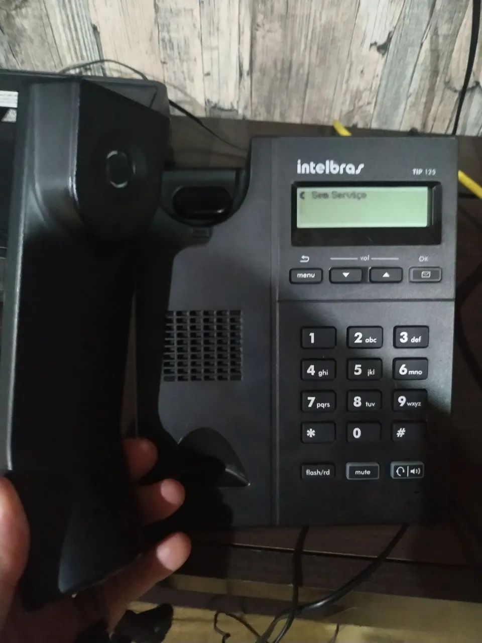Telefone Rede IP Intelbras TIP 125 - SEM FONTE DE ENERGIA. - Foto 3