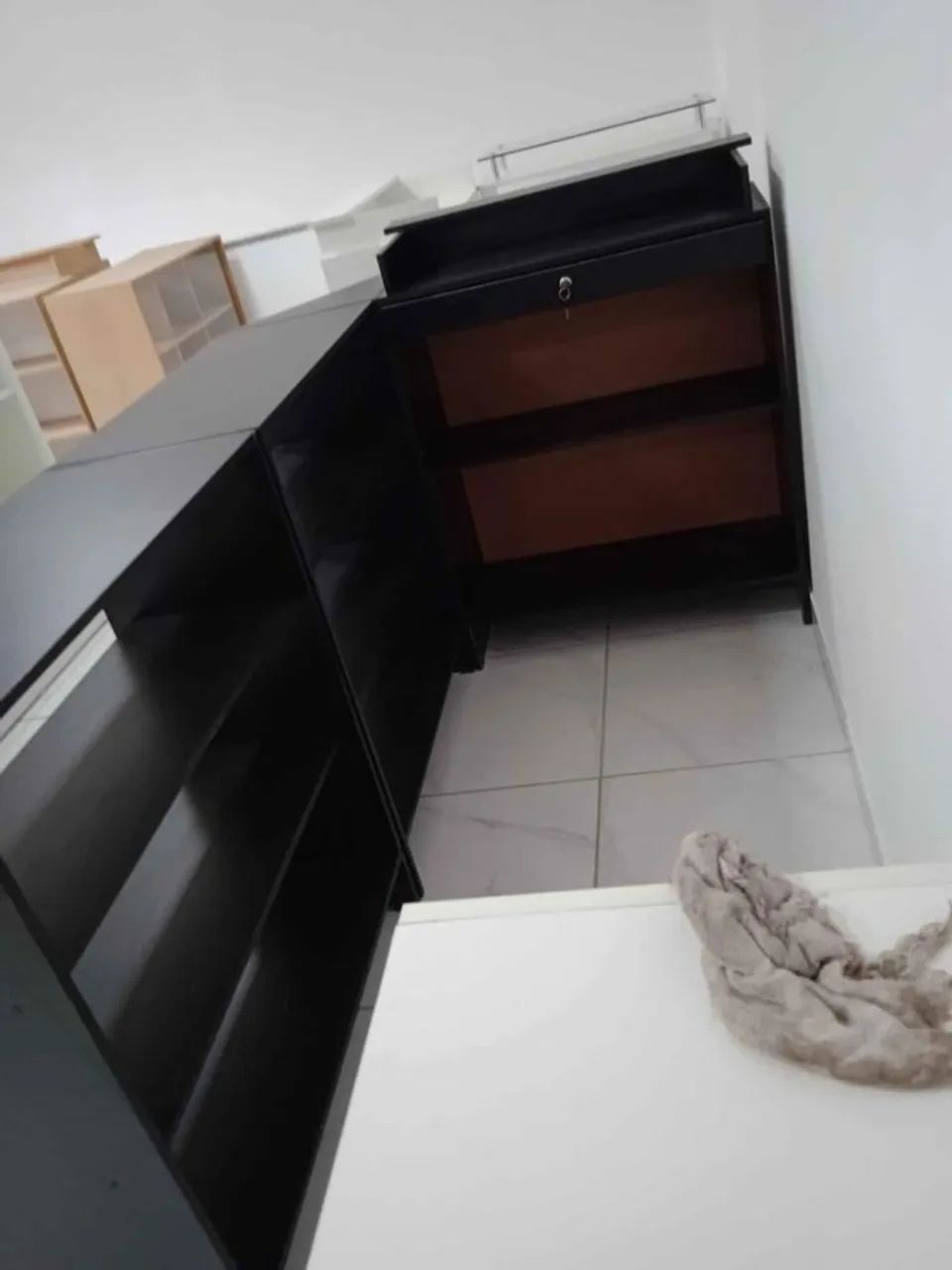Kit balcoes em MDF Preto  - Fabricamos sob medidas  - Foto 2