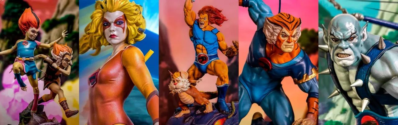 Coleção Thundercats - Heróis e Vilões - Iron Studios - 1/10  - Foto 5
