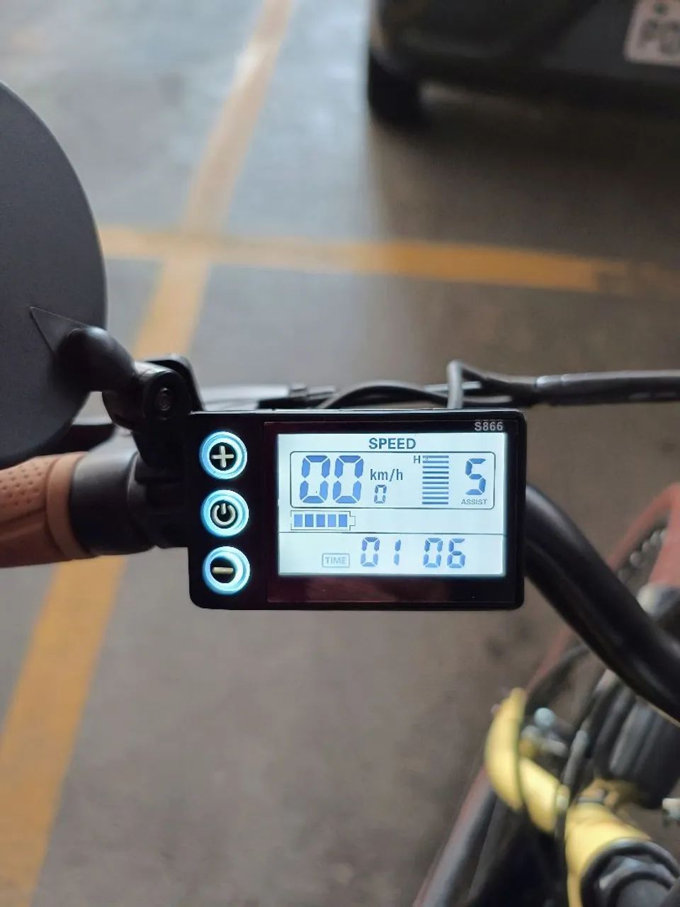 BICICLETA ELÉTRICA ATRIO 350W Lítio. Shimano Tourney TZ 6V NOVA!!! - Foto 4