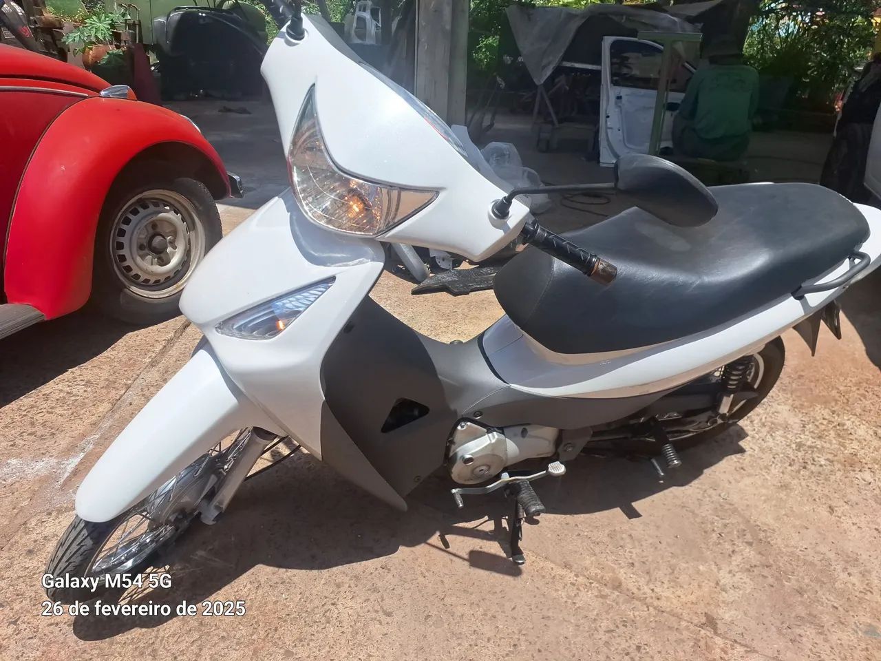 Biz 125 branco perola - Foto 3