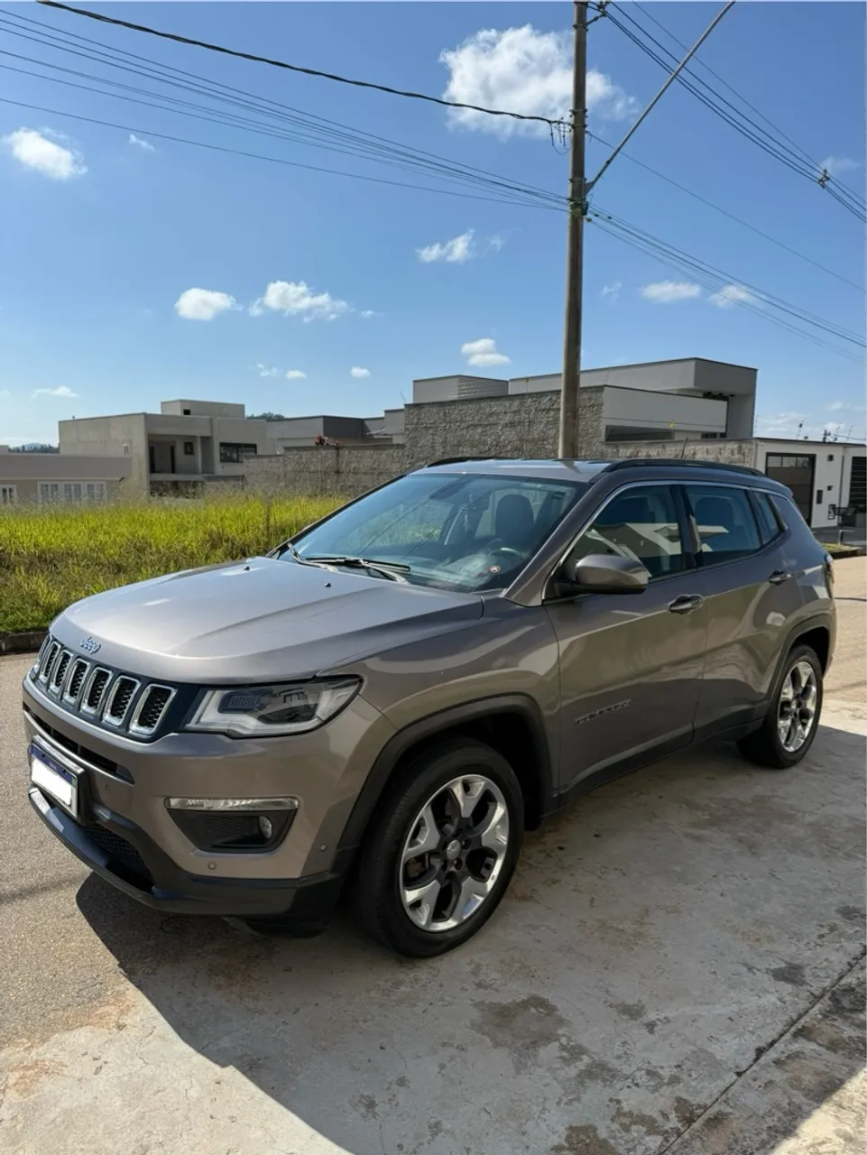 JEEP COMPASS LONGITUDE 2.0 FLEX AUT. 2020/2020 - COMPLETO E IMPECÁVEL!