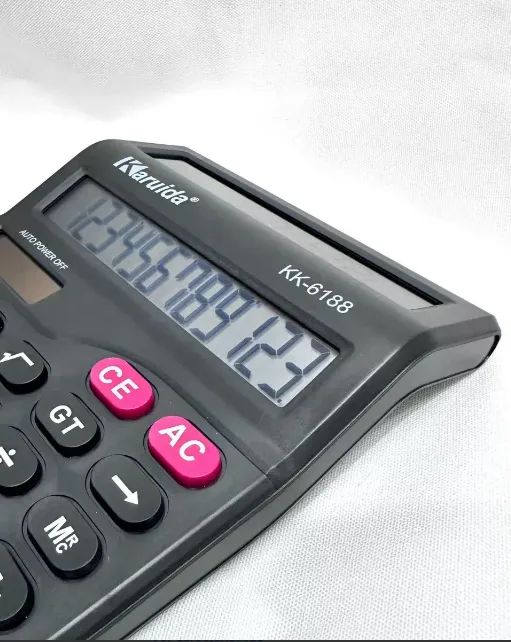 Calculadora Karuida kk-6188 Visor duplo 12 Dígitos Teclas Grandes - Foto 2