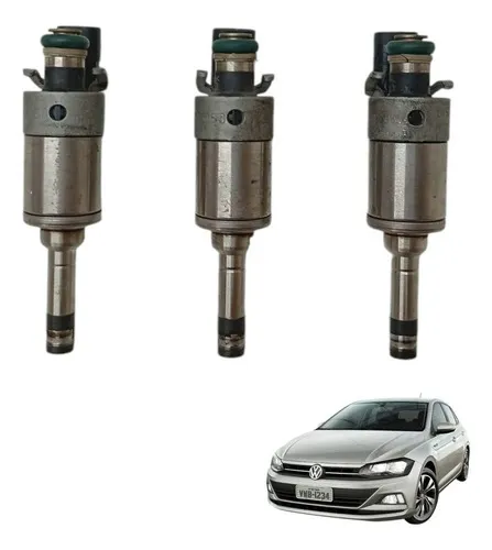 Jogo De Bico Injetor Vw Polo 1.0 Tsi 3cc 2018 2020