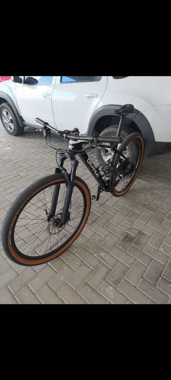 Mtb Black Orange carbon fiber tamanho 17  - Foto 4