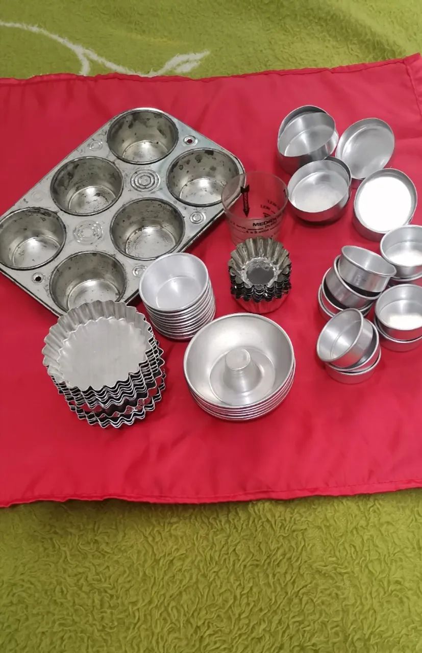 Forminhas Salgadinhos em Aluminio Polido  - Foto 3