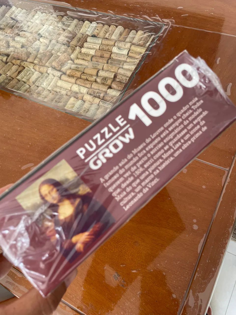 Quebra cabeça NOVO Monalisa 1000 peças  - Foto 3