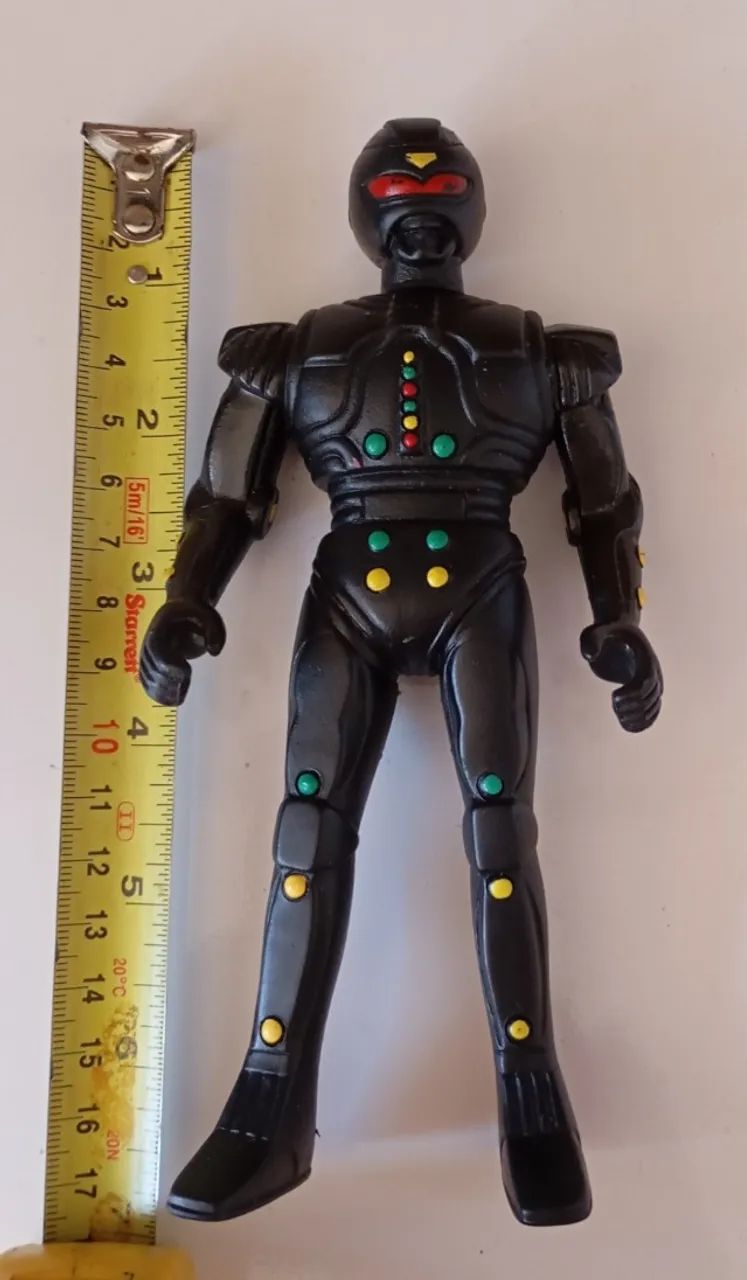 Boneco MacGaren Jaspion Glasslite Anos 80