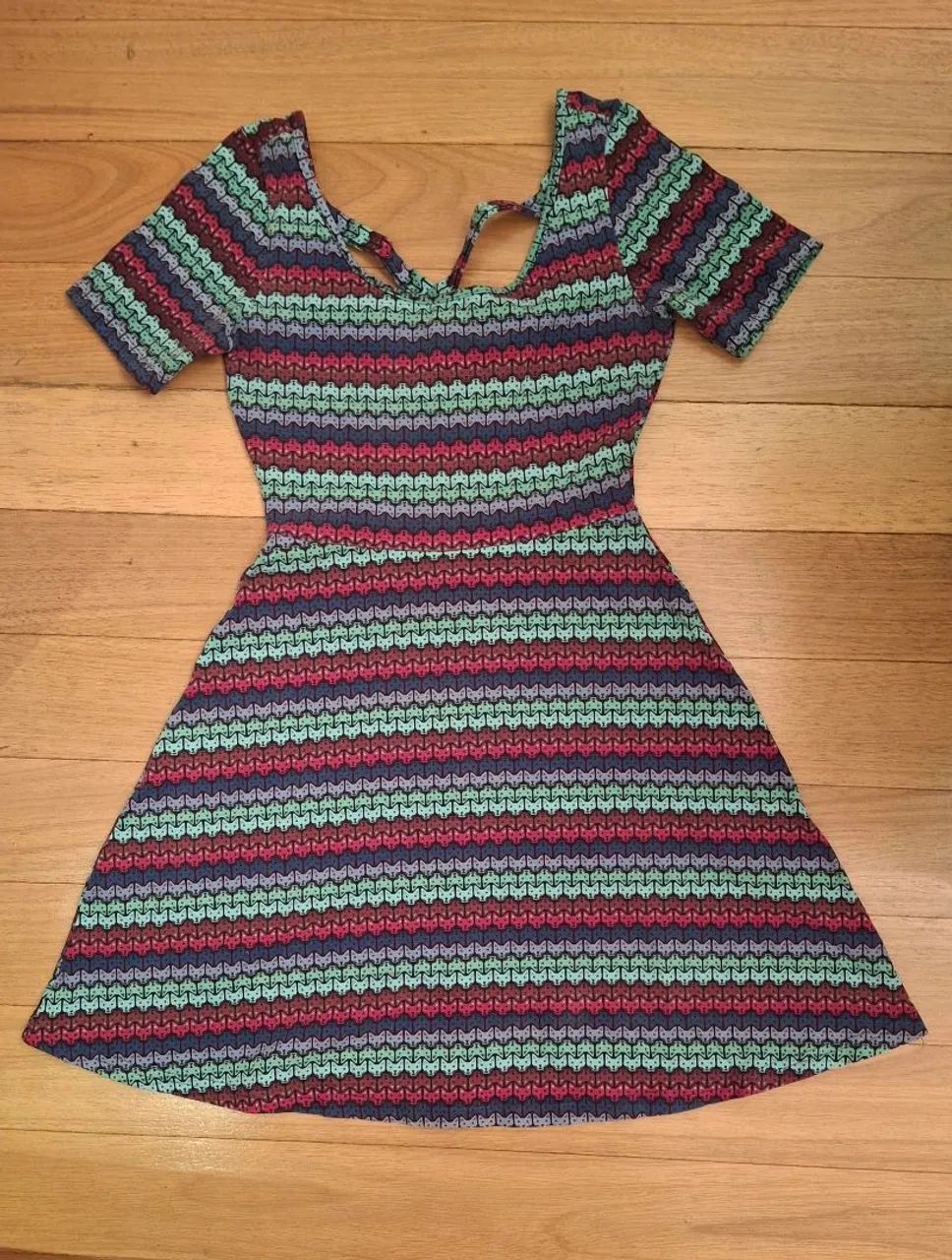 Vestido Estampado Colorido