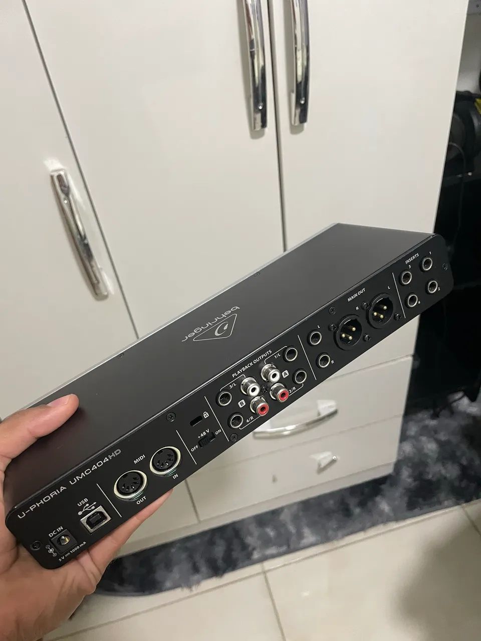 INTERFACE DE ÁUDIO Behringer U-Phoria UMC404HD - Foto 3