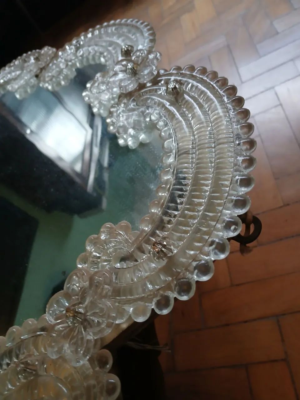 Espelho Venesiano antigo ( leia o anúncio) - Foto 4