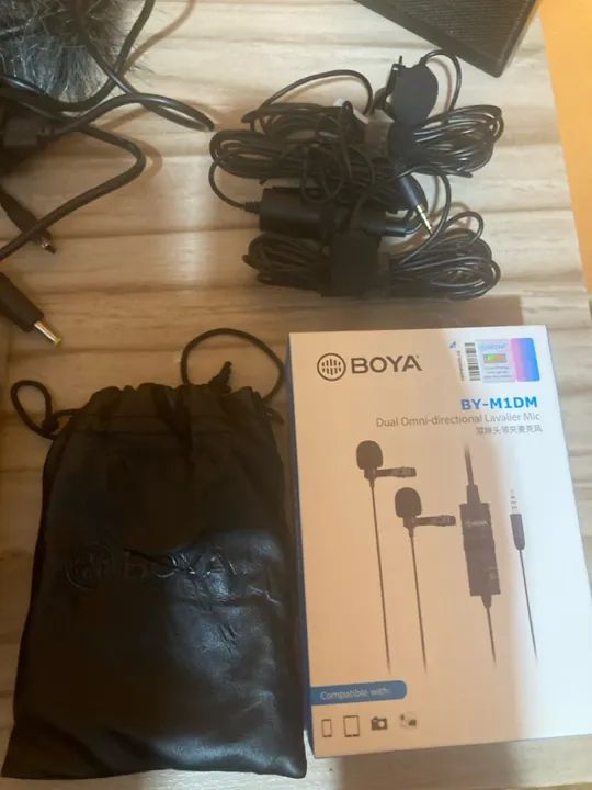 Gravador de áudio Zoom H4n Pro + Microfone Boya - Kit Gravação de Áudio Profissional - Foto 2