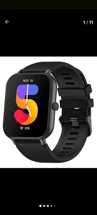 Smartwatch Zeblaze com Tela Quadrada - NOVO