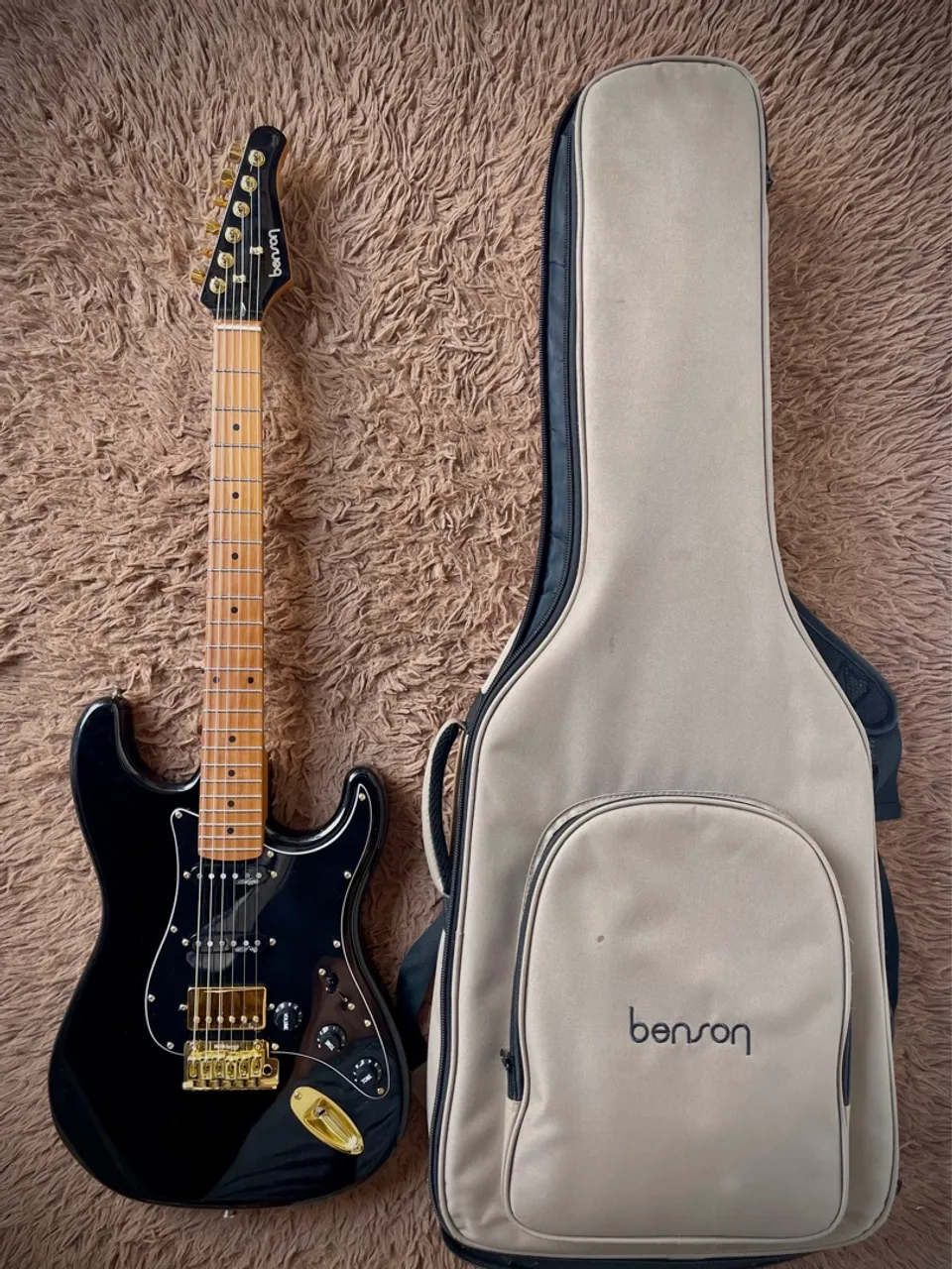 Guitarra Benson Hardy 902 Black Gold