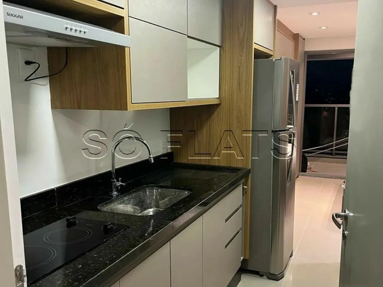 Studio lindo no Brooklin próximo da Avenida Adolfo Pinheiro, disponível para locação.