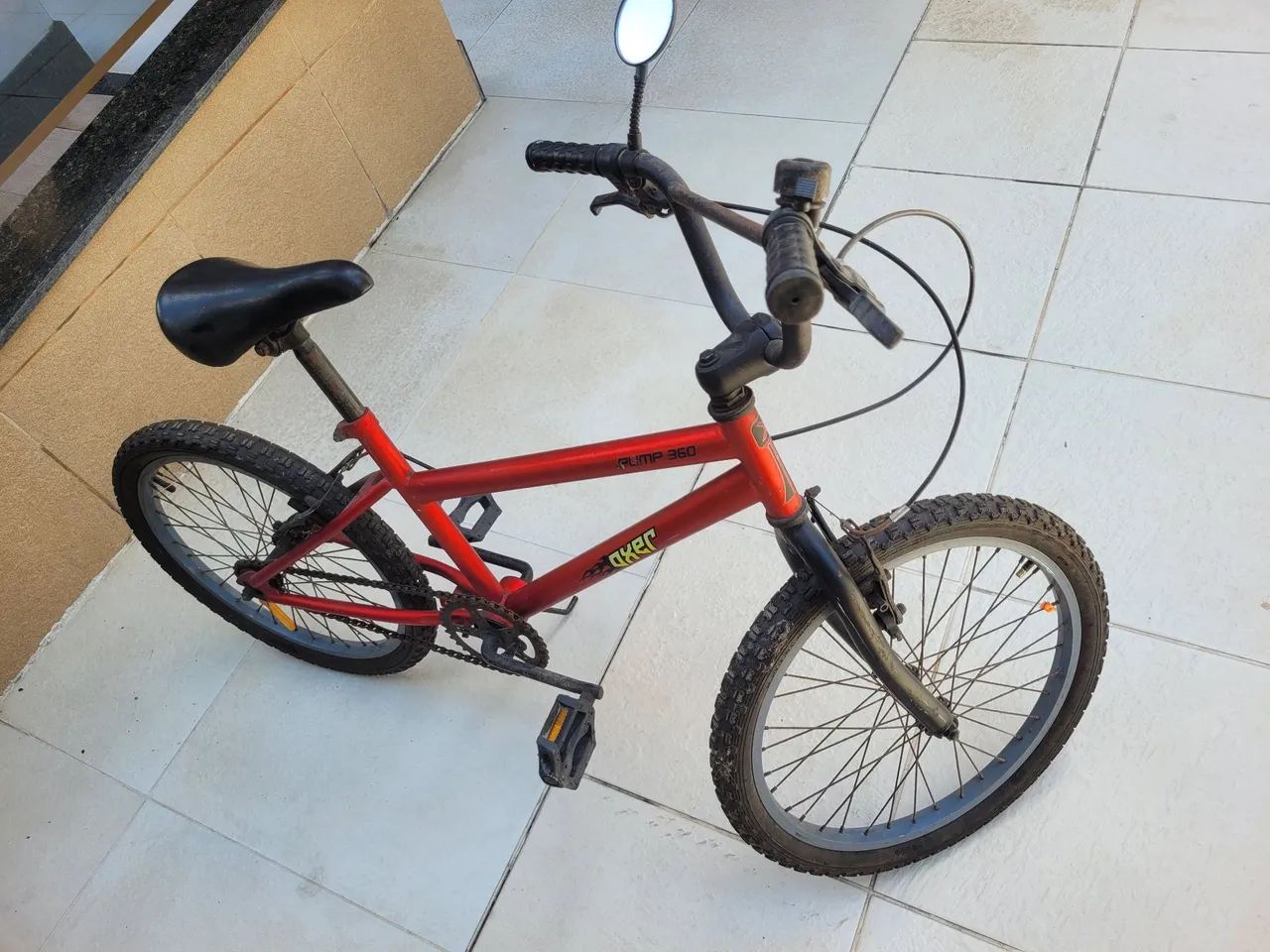 Bicicleta BMX Oxer Pump 360 com freio V-Brake - Foto 3