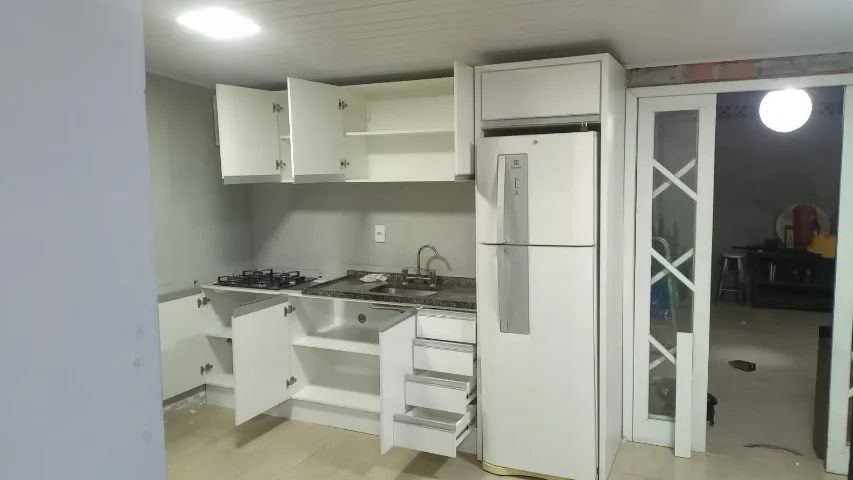 Jogo de Cozinha Branco TX  100% Mdf 2,70 de comprimento  - Foto 2