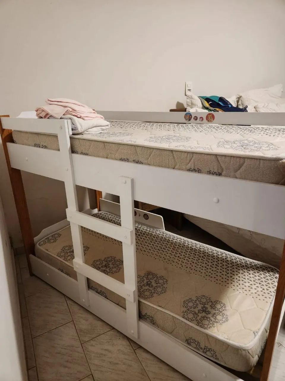Beliche infantil com colchão - Desapego - Foto 3