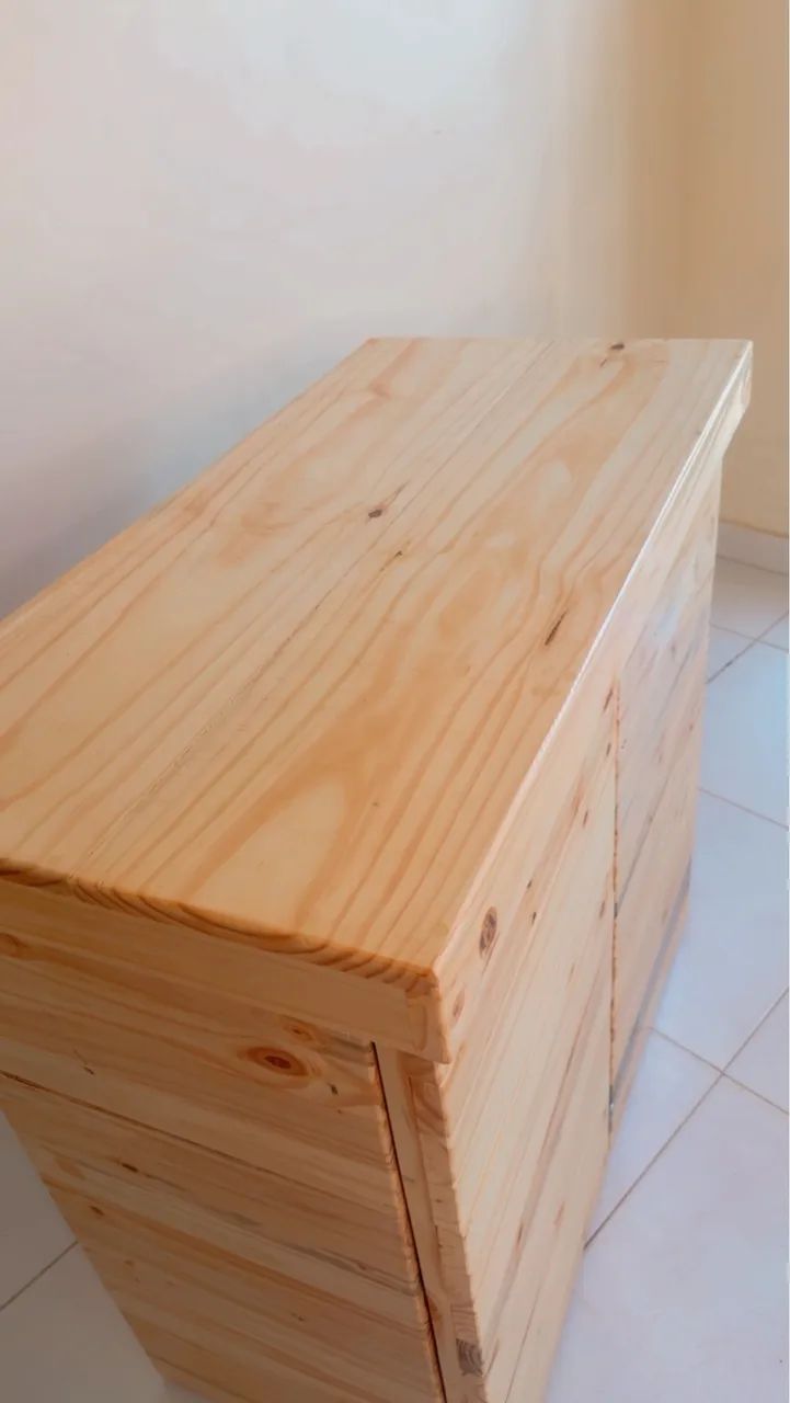 Balcão Desmontável de Pinus64961565632641121