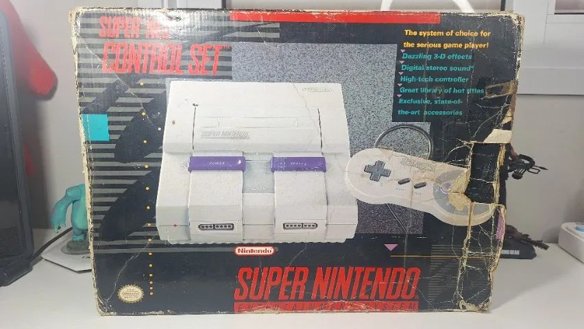 (Envio só em 2026)Super Nintendo na caixa - Foto 6