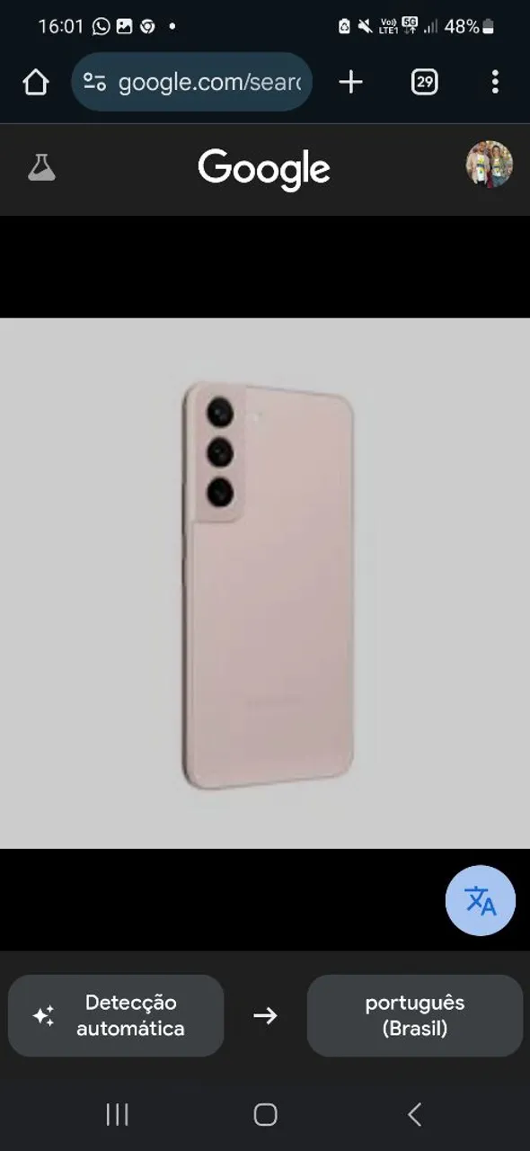 Samsung S22 usado em perfeito estado