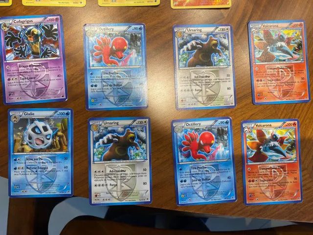 Coleção Pokémon - 3 EX, Articuno, Pikachu Full Art, Time Plasma e várias brilhantes - Foto 3