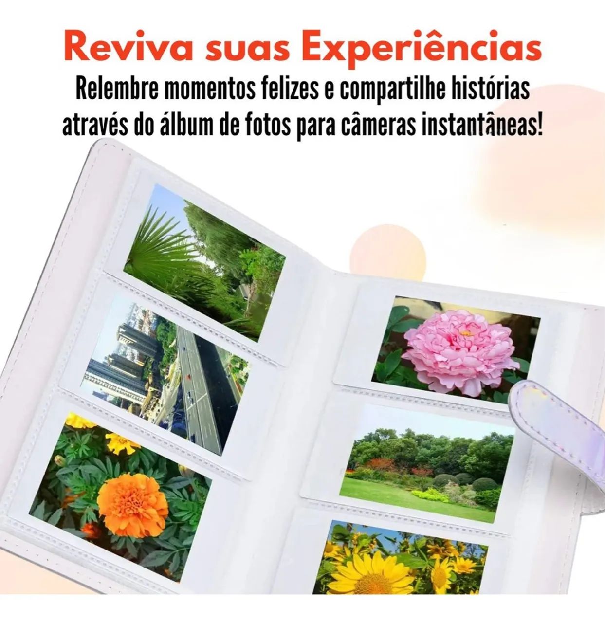 Álbum de fotos Instax Mini - rosa  - Foto 3