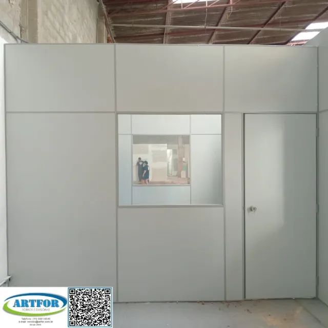 Divisórias Escritório Com Vidro, Salas em Divisórias, Vidros para Divisórias Eucatex.  - Foto 2