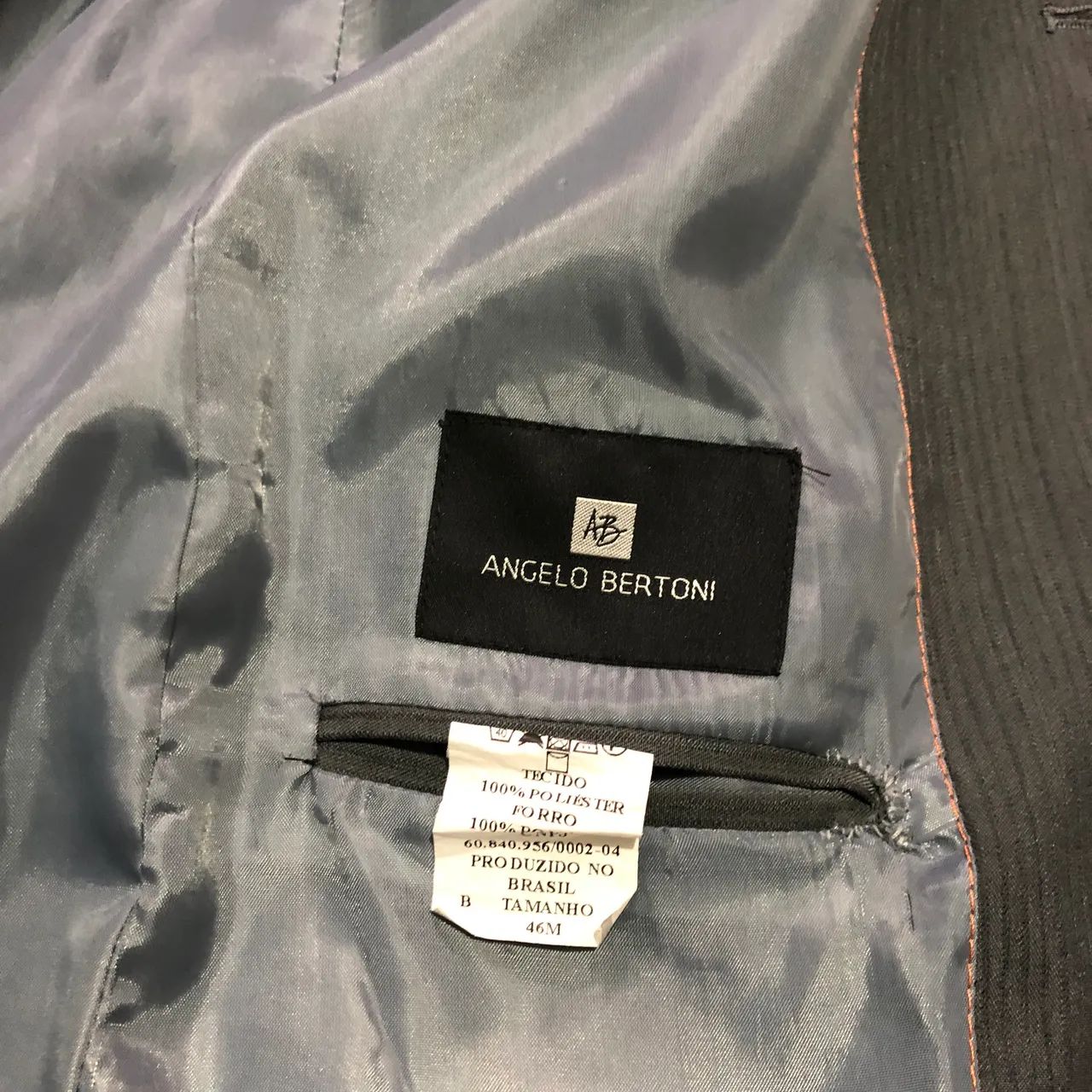 Blaser masculino Angelo Bertoni 46 - Foto 5