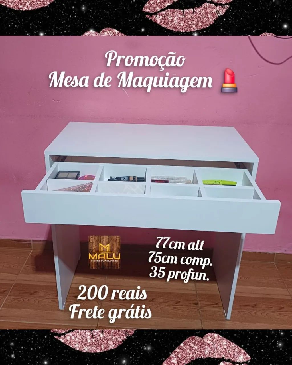 Mesa de maquiagem 
