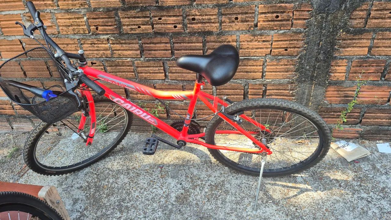 Bicicleta rosa aro 26