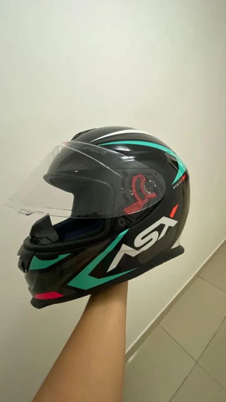 Capacete ASX tamanho 56 - Foto 3