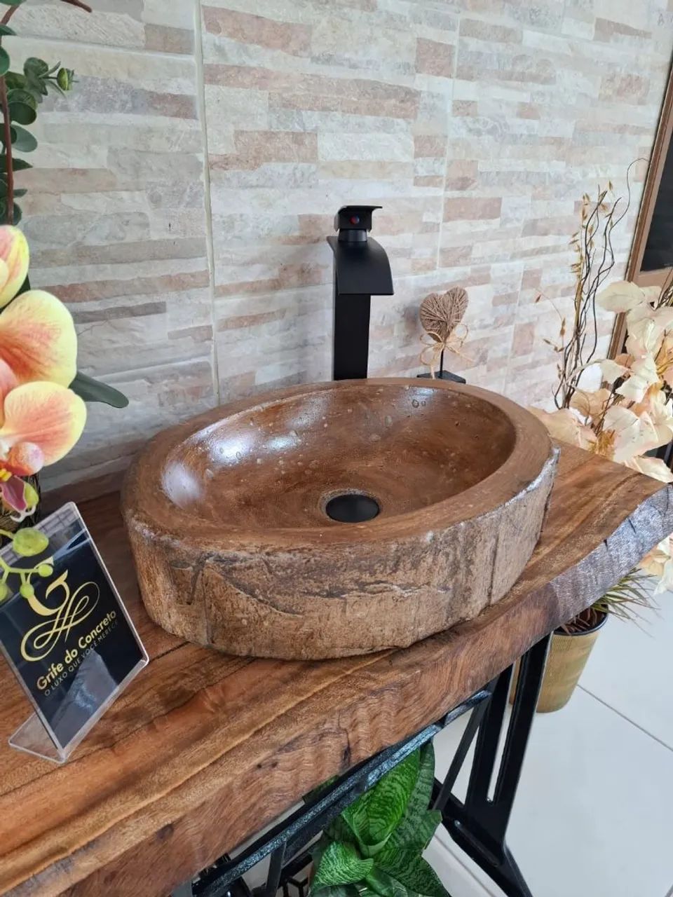 Cuba/Pia de Concreto com Design Exclusivo - Foto 6