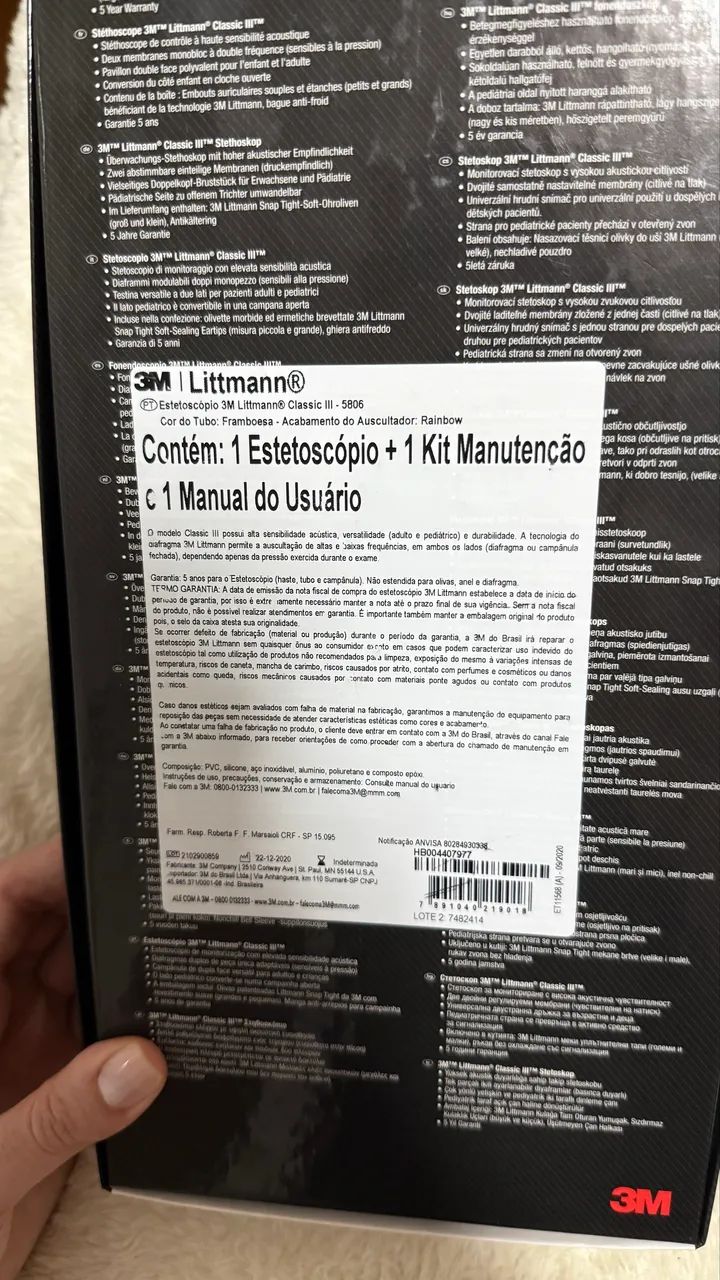 Estetoscópio littmann - Foto 5