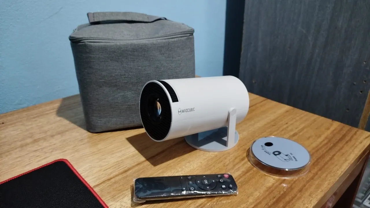 Projetor Portátil HY300+Acessórios