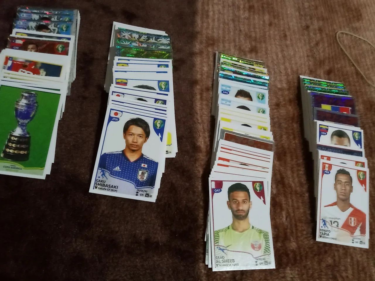 Figurinhas copa america 2019