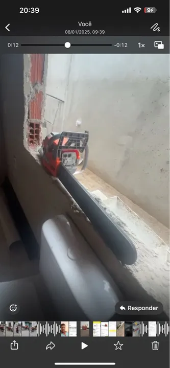 Motosserra nunca usada, nova nova