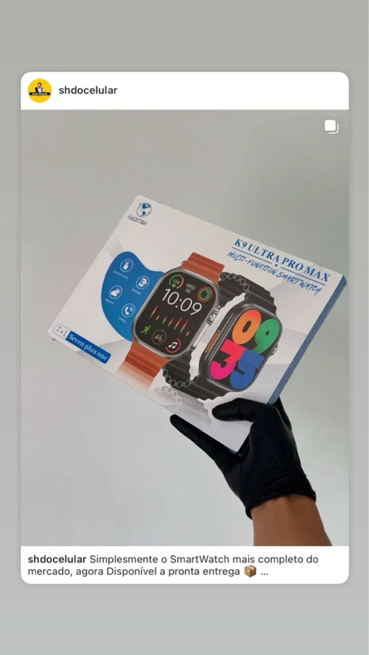 Smartwatch K9 Ultra Pro Max - A Pronta Entrega!