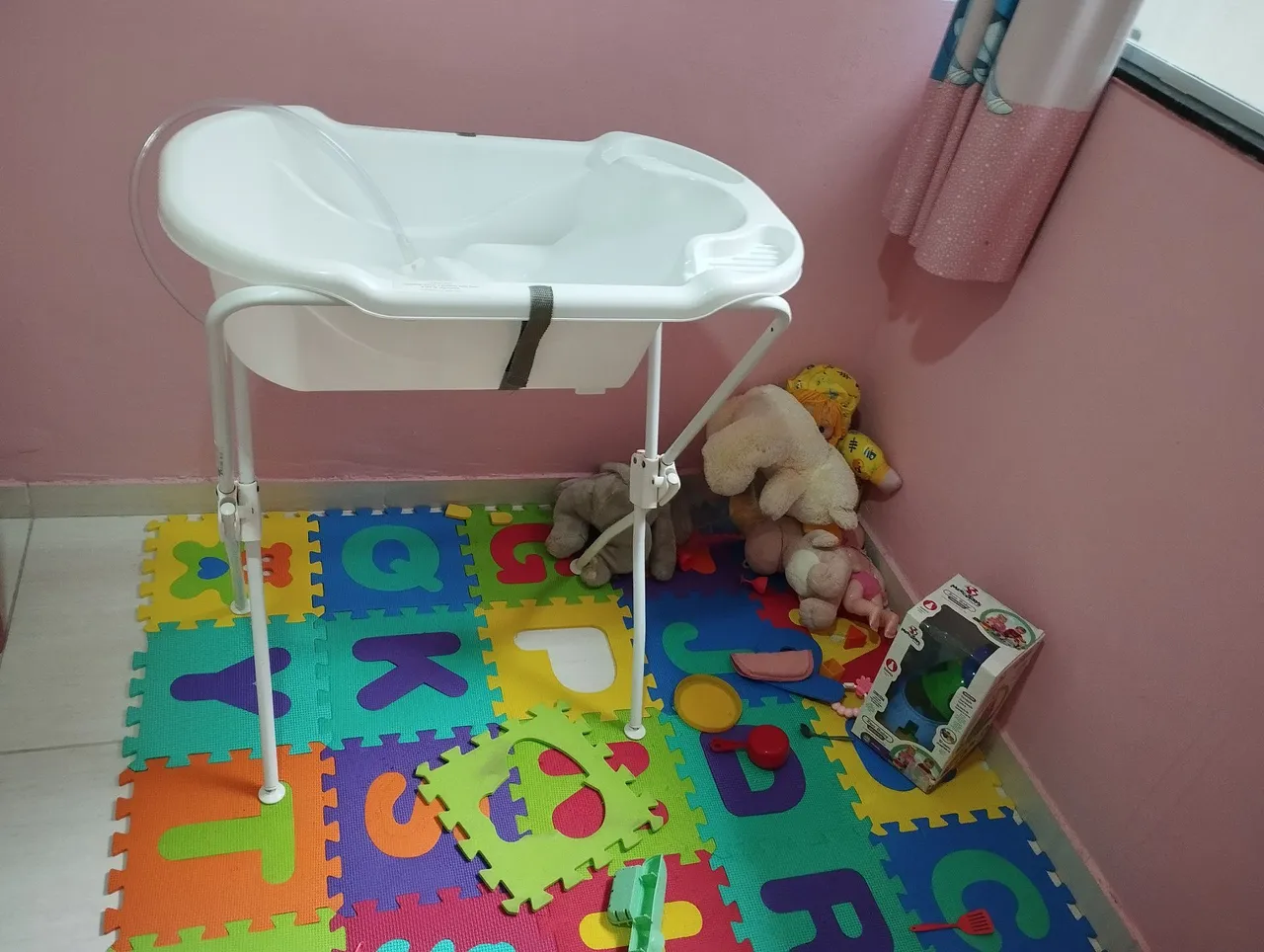 Banheira para Bebê com Suporte
