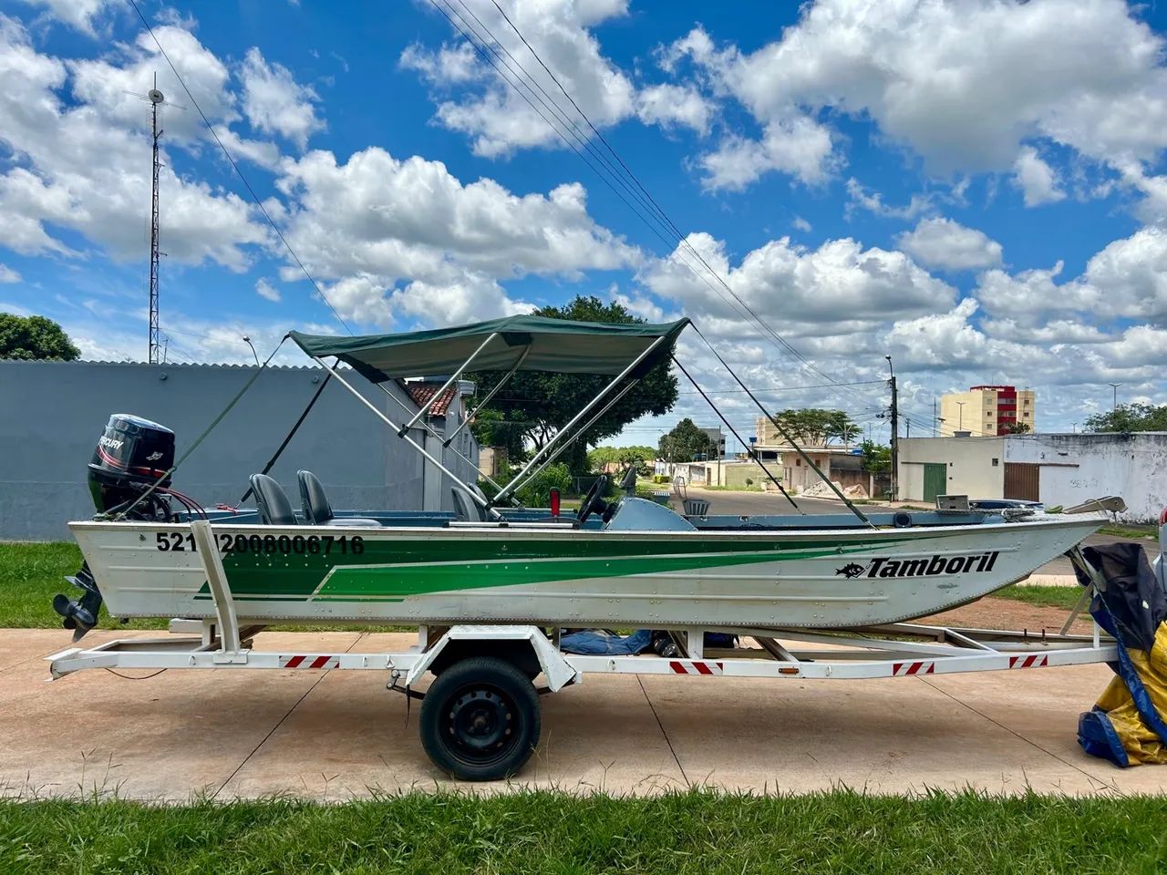 Lancha de pesca 40 HP Mercury - Foto 5