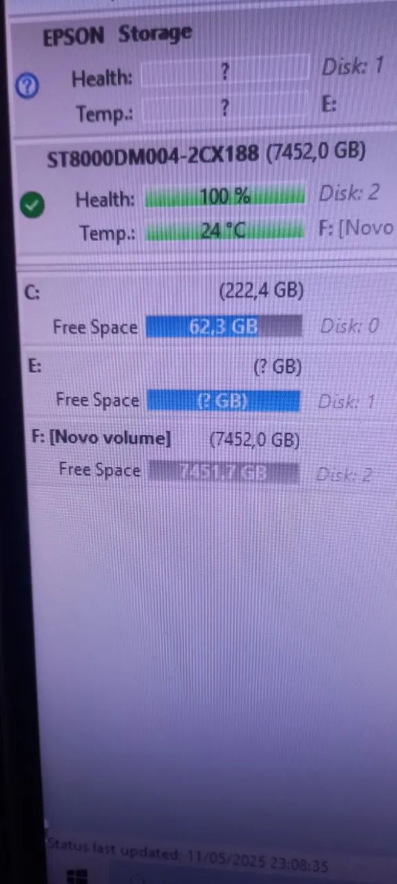HD De 8TB Seagate Novissimo Pode Vê Fotos - Foto 3